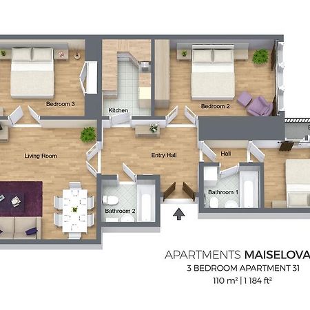 Maiselova 5 Apartment Prag Eksteriør billede